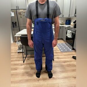 Vintage Gore-Tex Moonstone Men's L Blue   Ski Overalls!
